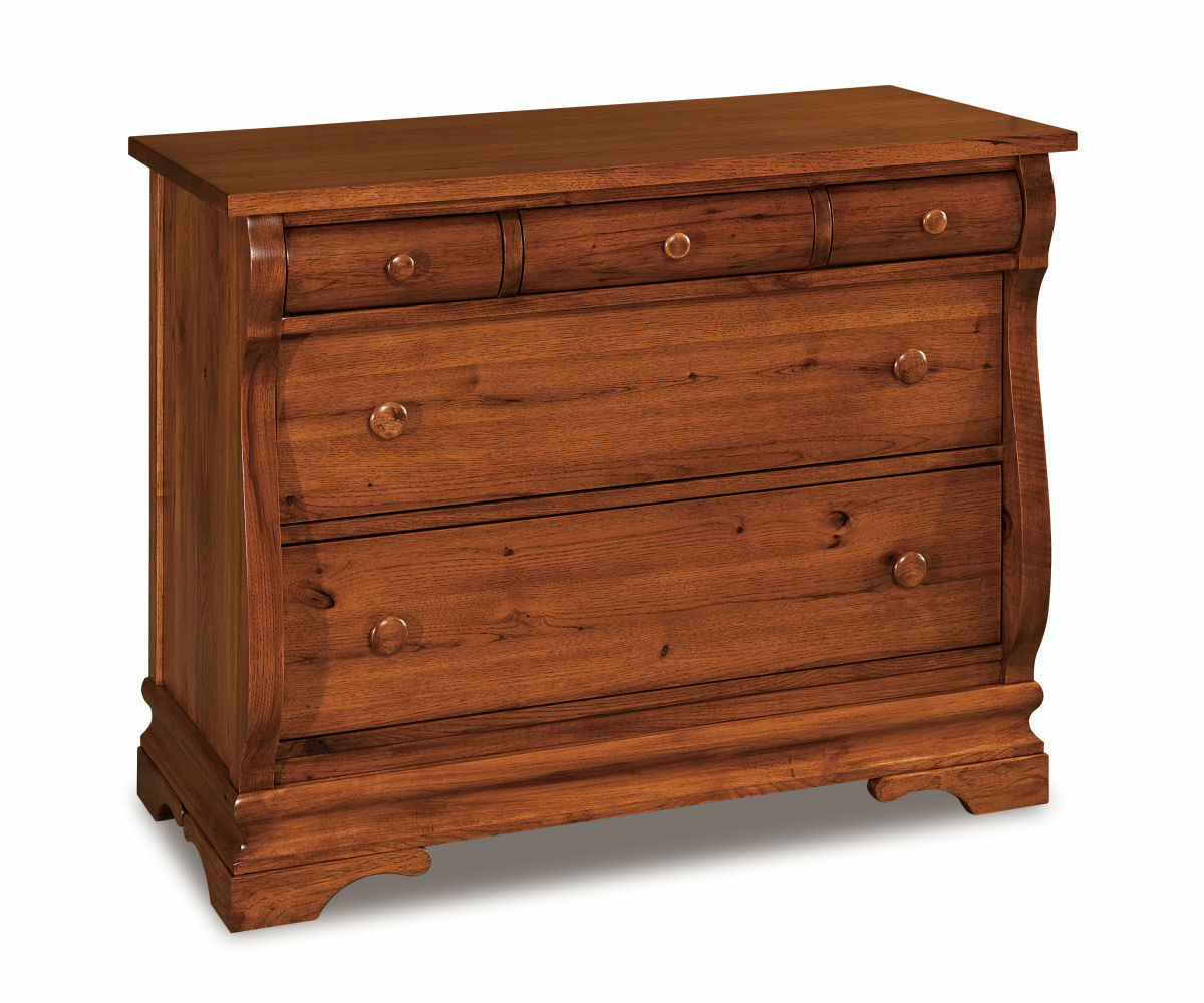 Chippewa Sleigh 5 Drawer Child's Chest