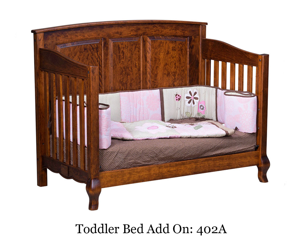 French Country Crib With Panel Option - Image 2