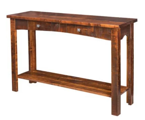 Roughcut Maplewood Sofa Table